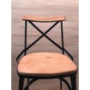 Ver imagem 3 de Banqueta Alta Fixa Encosto em X