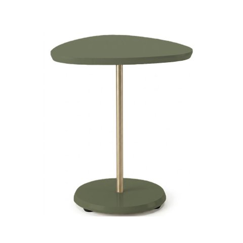 Mesa de Apoio Elegante para Sala de Estar com Estilo Contemporaneo Menta Bel