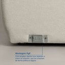 Ver mais imagens de Sofá Modular 100cm com Braço Esquerdo Orla CabeCasa MadeiraOriginals