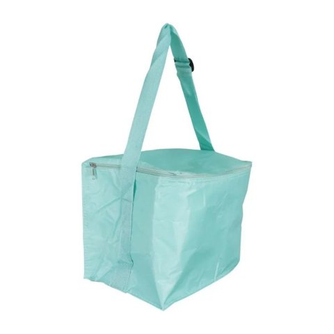 Bolsa Térmica Poliéster 24 Latas Praia Piscina Ziper Bel:ciano