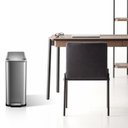 Ver imagem 4 de Takywep Lixeira 13 Gal Aço Inox Prata com Pedal e Fechamento Suave