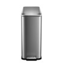 Ver imagem 1 de Takywep Lixeira 13 Gal Aço Inox Prata com Pedal e Fechamento Suave