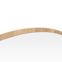 Ver imagem 4 de Espelho Redondo Happ Grande 110cm Minimalista com Moldura em Madeira Tauari Casavee