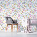 Ver imagem 1 de Papel de Parede Infantil - Unicórnio e Arco-íris 2 Arte Destaque 2 Metros