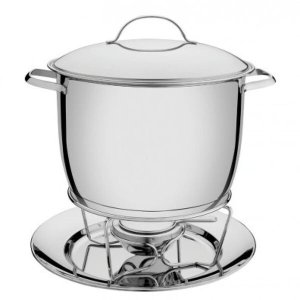 Rechaud Banho-Maria Aço Inox com Tampa Allegra Tramontina