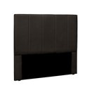 Ver imagem 1 de Cabeceira Arizona Para Cama Box King 195 cm Corino Marrom - D’Rossi