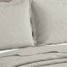 Cobre Leito King Roupa De Cama Colcha Kit 3 Pçs Dupla Face - Concreto - 3