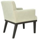 Ver imagem 3 de Kit 2 Poltronas Decorativas para e Recepção Beatriz Suede Bege - Lyam Decor