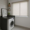 Ver imagem 2 de Persiana Horizontal Alumínio 25mm Bege - 1,60m X 1,53m