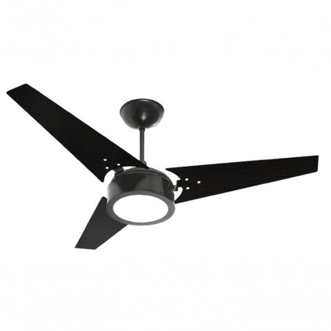 Ventilador de Teto Venti-Delta 60W 48cm 3 Pás Preto 20-3107 110V