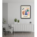 Ver imagem 1 de Quadro Decorativo Matisse The Cut-outs Forms - 70x50cm:moldura Branca