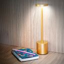 Ver imagem 4 de Luminária de Mesa Touch Candeeiro Led sem Fio Recarregável Dourada