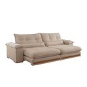 Ver imagem 2 de Sofá Dubai Linho 02 Módulos de 90 Cm B25 Cm Meu Sofá Online