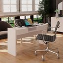 Ver imagem 2 de Aparador Buffet Bossa Sala de Estar com 2 Gavetas Off White