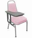 Ver imagem 1 de Cadeira Universitária Empilhável Linha Hotel Plus Rosa