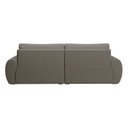 Ver imagem 7 de Sofá Living 4 Lugares Chenille Marrom Tec.2304 Murale 240cm Yescasa