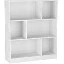 Ver imagem 3 de Conjunto para Escritório Mesa e Estante Nova Mobile Branco
