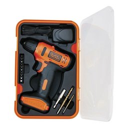 Furadeira e Parafusadeira 3/8 Polegadas Bateria Black Decker, Modelo Ld12sp, com 13 Acessórios e Cai - 11