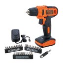 Ver imagem 1 de Furadeira e Parafusadeira 3/8 Polegadas Bateria Black Decker, Modelo Ld12sp, com 13 Acessórios e Cai