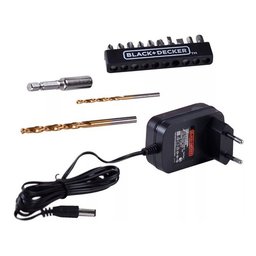 Furadeira e Parafusadeira 3/8 Polegadas Bateria Black Decker, Modelo Ld12sp, com 13 Acessórios e Cai - 9