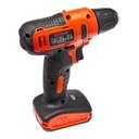 Ver imagem 5 de Furadeira e Parafusadeira 3/8 Polegadas Bateria Black Decker, Modelo Ld12sp, com 13 Acessórios e Cai