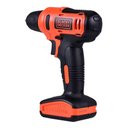 Ver imagem 4 de Furadeira e Parafusadeira 3/8 Polegadas Bateria Black Decker, Modelo Ld12sp, com 13 Acessórios e Cai