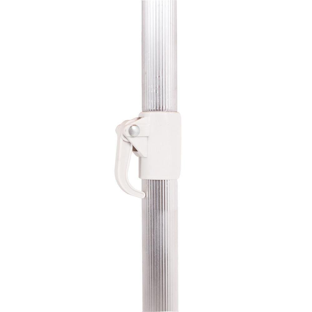 Guarda-sol Bagum Aluminio Articulado Vareta Fibra- 2,0 M Preto - 4