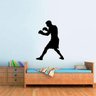 Adesivo de Parede Lutador de boxe-Medio 60x85cm - 1
