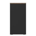 Ver imagem 4 de Armário para Escritório 2 Portas Ii Y37 | Artany:nogal/preto