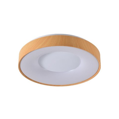Plafon Skylight Edge 4082 40 Led Bivolt Madeira / Branco