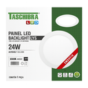 Ver imagem 2 de Painel LED Redondo de Embutir Lys 24 Watts 6500 k Branco - 15140163 - Taschibra
