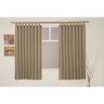Cortina Granite com Passante para Janela Caqui 220x180cm - Sultan - 1