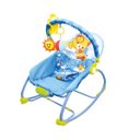 Ver imagem 1 de Cadeira Descanso Bebê Vibratória Musical Baby Style Cor:Verde Verão