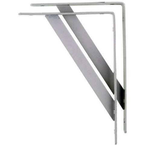 Suporte Prateleira Mão Francesa uso Madeira 40x40cm 12 Peças