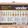 Jogo de Fresas para Madeira 12 peças - Vonder  - 4
