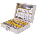 Ver imagem 1 de Jogo de Fresas para Madeira 12 peças - Vonder