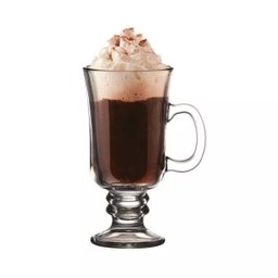 Canecas Milkshake Bebida Vidro Capuccino 240ml Kit 6 Cafe Cha Chocolate - 3