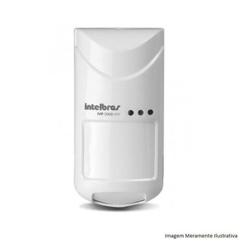 Sensor Passivo Tripla Tecnologia Intelbras IVP 3000 MW 