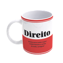 Ver imagem 1 de Caneca De Porcelana Profissões - Direito