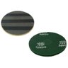 Conjunto Suporte para disco de limpeza com velcro COM flange CLEANER 300 mm + Disco de Limpeza Verde - 1