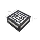Ver imagem 5 de Arandela em Acrílico Preto 12cm Ip65 Led 8w 3000k Bivolt