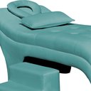 Ver imagem 4 de Maca Mesa Estética Facial Cílios Sobrancelhas Salão Massagem Veludo 70 cm - Estopar Maca Botonê Velu
