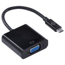 Ver imagem 1 de Adaptador Usb Tipo C X Vga Fêmea Full Hd 1080p 20cm - Achdmi