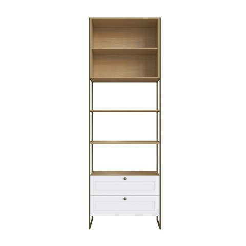 Estante Multiuso Alta com 2 Gavetas e 2 Portas Infinity 2060 Genialflex