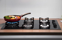 Ver imagem 2 de Cooktop Vidro 5 Queimadores Tripla Chama Lateral Suggar Preto Fg5535Vp Bivolt