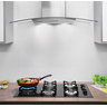 Cooktop Vidro 5 Queimadores Tripla Chama Lateral Suggar Preto Fg5535Vp Bivolt - 4