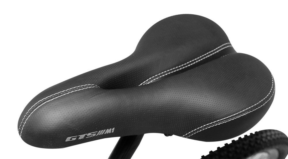 Bicicleta GTS Aro 29 Freio a Disco Câmbio Shimano 24 Marchas e Amortecedor + Bolsa de Selim + - Verd - 5