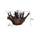 Ver imagem 3 de Base Raiz Natural para Mesa de Jantar em Madeira de Eucalipto Verniz Fosco Tamanho m Cor:Natural