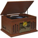 Ver imagem 1 de Vitrola Raveo Stadio Toca-Discos Cassete Cd Rádio USB/Sd Bluetooth Bivolt Reproduz e Grava