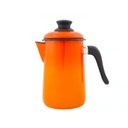 Ver imagem 1 de Bule para Café 14 Esmaltado Laranja Degradê - 1500 Ml - Ewel